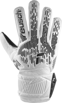 Reusch Attrakt Solid Junior 5472016 1101 weiss schwarz front